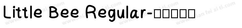Little Bee Regular字体转换